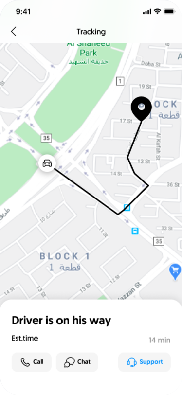 Live Location Tracking