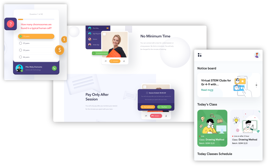 Teacher Application Interface